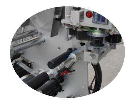 10 ml liten flaskmärkningsmaskin med certifikat med dubbla lager etiketter