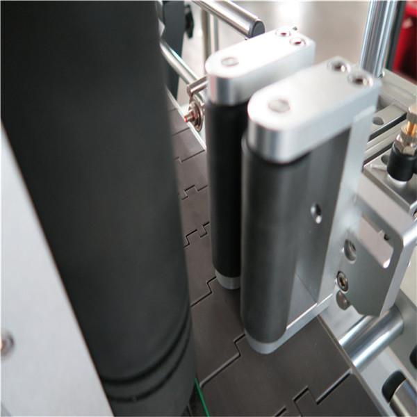 Rond flaska automatisk märkningsmaskin för drycker / daglig kemikalie