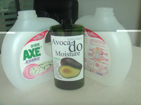 Dubbelsidig klistermärke Elliptisk oval flaska automatisk märkningsmaskin 1200W