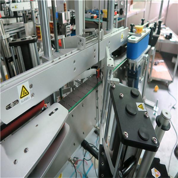 Automatisk självhäftande märkningsmaskin klistermärke tre etiketter 250BS / min Produktionshastighet