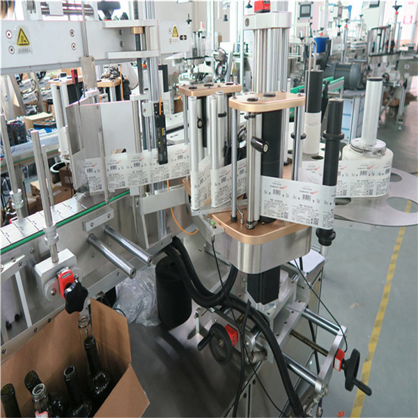 Vinflaska märkning maskin klistermärke etikett applikator utrustning