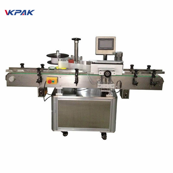 Cherry Juice High Speed Economy Servo Motor Round Bottle Labelling Machine