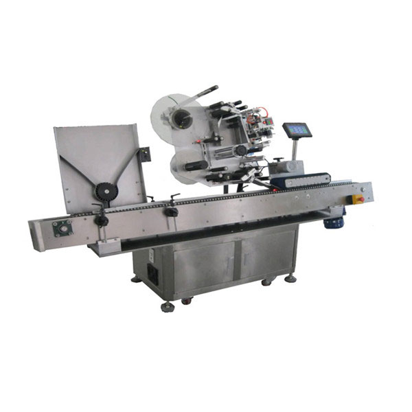 Ekonomi 10 ml automatisk mini flaskflaska märkning maskin servokontroll