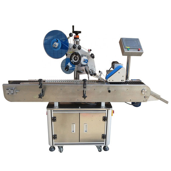 Hög hastighet Sus304 ekonomisk automatisk etikettmaskin för penicillinflaskor