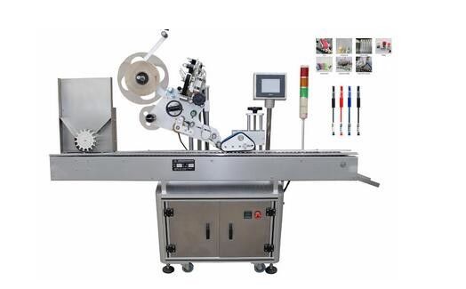 Kina Full - Automatisk flaskmärkning maskin servomotor PLC-kontroll för amplouse-flaskor leverantör