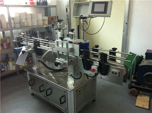 Frukt- / grönsaksjuice rund flaskdekal märkningsmaskin för dryckindustri