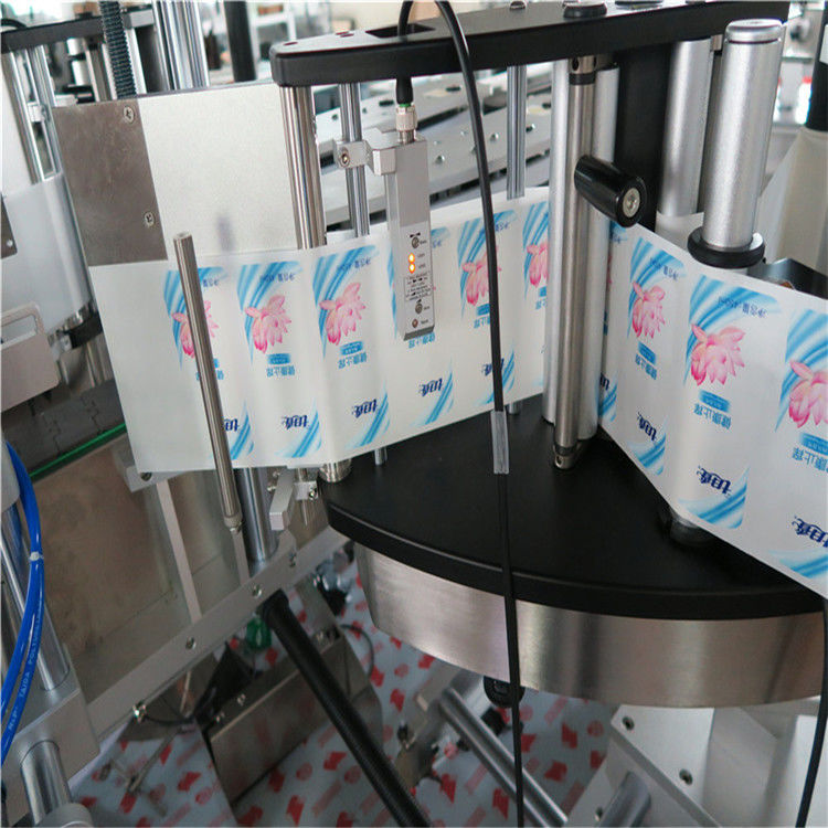 Kina Automatisk klistermärke Maskin Enkel / Dubbelsidig Hexagon Round Bottle Labeler leverantör