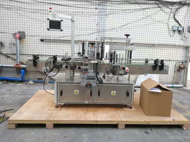 Kina automatiserad etikettapplikator tvättmedel Bodylotion hårbalsam märkningsmaskiner leverantör